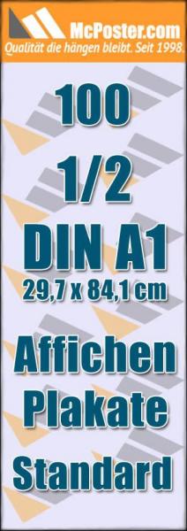 Affichen Plakate 1/2 DIN A1 29,7 x 84,1 günstig online kaufen bei McPoster.com