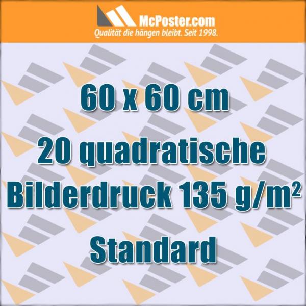 Quadratische Bilderdruck 60 x 60 cm günstig online kaufen bei McPoster.com