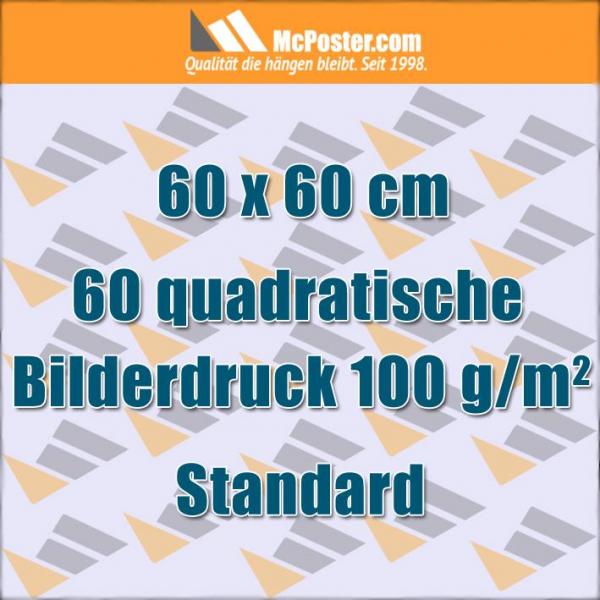 Quadratische Bilderdruck 60 x 60 cm günstig online kaufen bei McPoster.com
