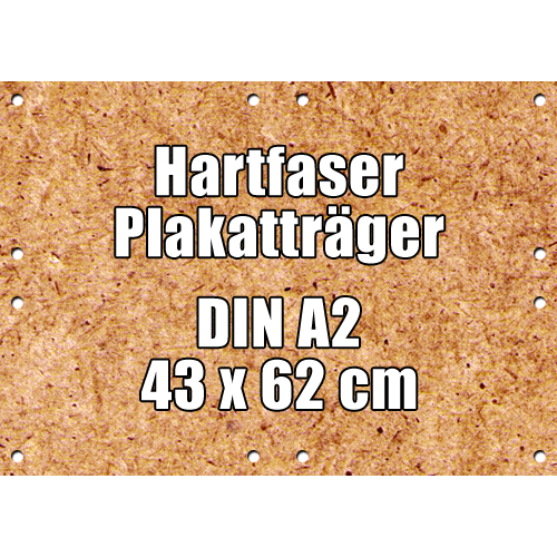 Profi-Hartfaserplatten DIN A2 gebohrt günstig online kaufen bei McPoster.com