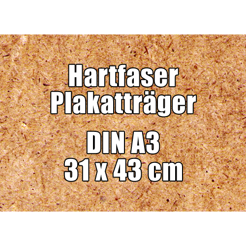 Profi-Hartfaserplatten DIN A3 gebohrt günstig online kaufen bei McPoster.com