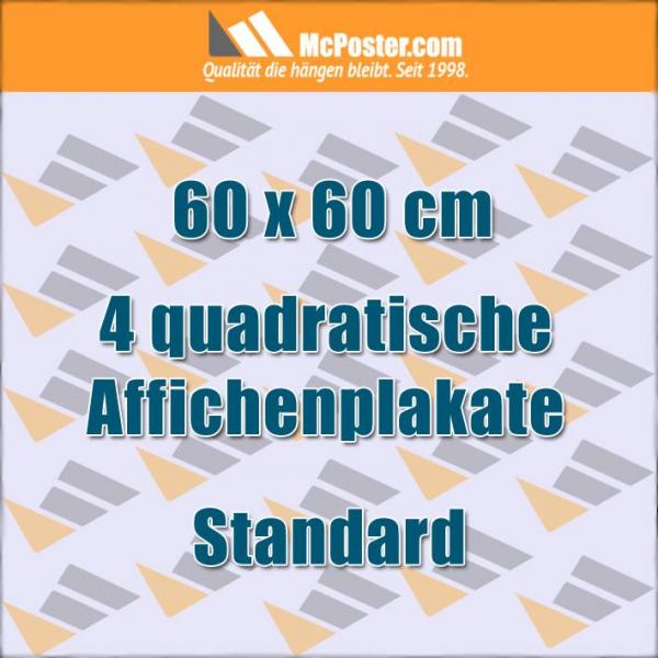 Quadratische Affichenplakate 60 x 60 cm günstig online kaufen bei McPoster.com