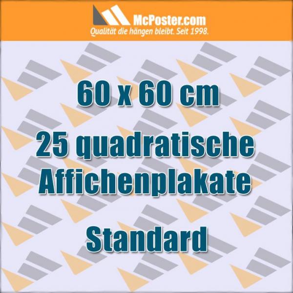 Quadratische Affichenplakate 60 x 60 cm günstig online kaufen bei McPoster.com