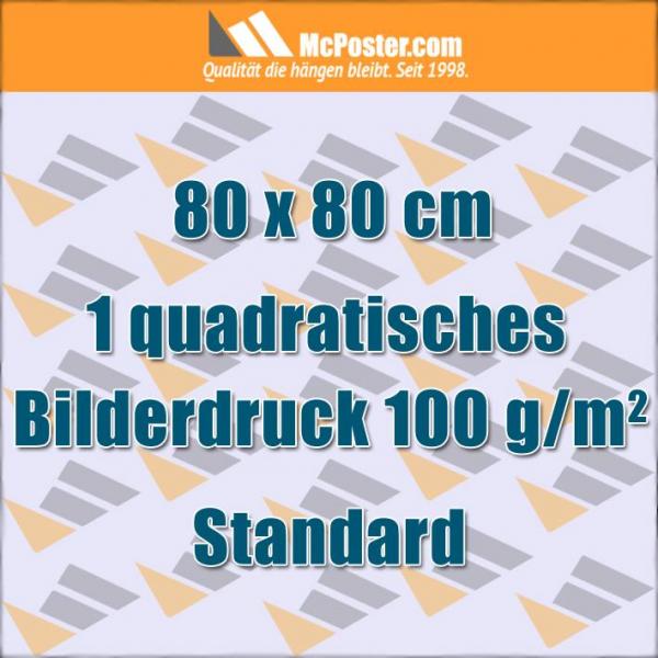 Quadratische Bilderdruck 80 x 80 cm günstig online kaufen bei McPoster.com