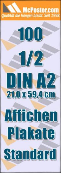 Affichen Plakate 1/2 DIN A2 21,0 x 59,4 günstig online kaufen bei McPoster.com