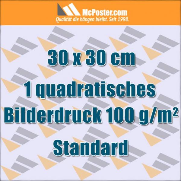 Quadratische Bilderdruck 30 x 30 cm günstig online kaufen bei McPoster.com