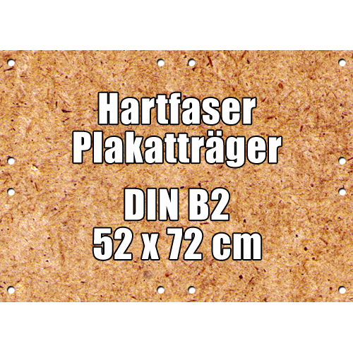 Profi-Hartfaserplatten DIN B2 gebohrt günstig online kaufen bei McPoster.com