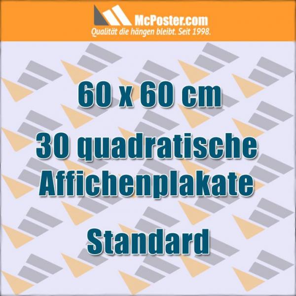 Quadratische Affichenplakate 60 x 60 cm günstig online kaufen bei McPoster.com