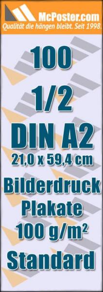 Bilderdruck Plakate 1/2 DIN A2 21,0 x 59,4 günstig online kaufen bei McPoster.com