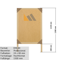 Holz-Plakatständer zum Bekleben mit Plakaten DIN A0 günstig online kaufen bei McPoster.com Holz-Plakatständer zum Bekleben mit Plakaten DIN A0 günstig online kaufen bei McPoster.com