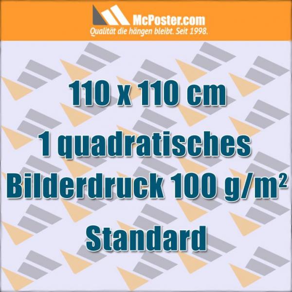 Quadratische Bilderdruck 110 x 110 cm günstig online kaufen bei McPoster.com