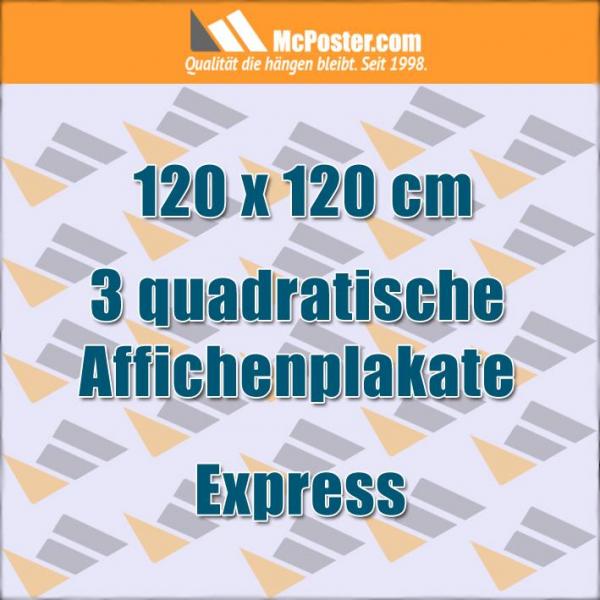 Quadratische Affichen Plakate 120 x 120 cm günstig online kaufen bei McPoster.com